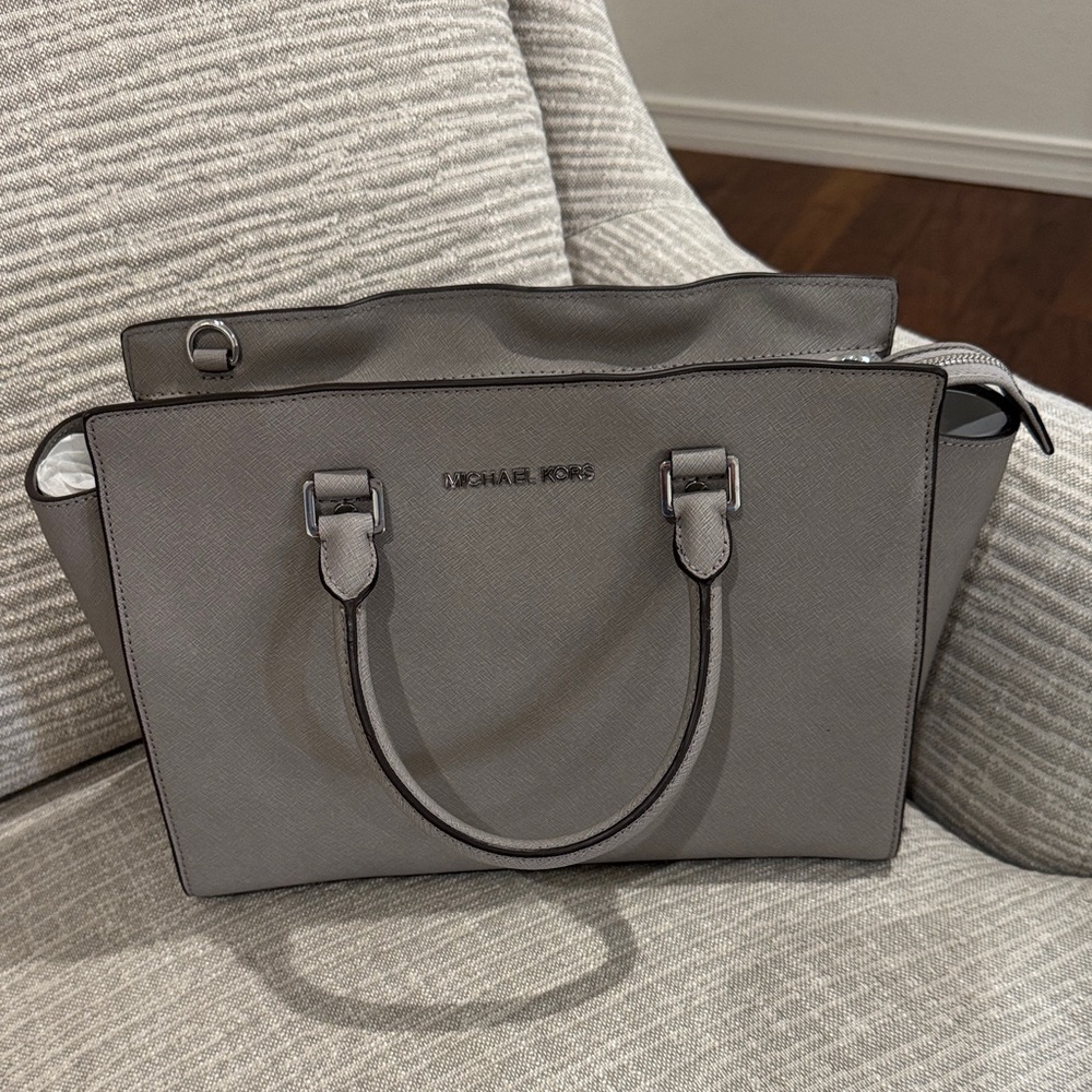 Michael Kors Charcoal Tote Bag